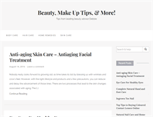 Tablet Screenshot of beauty-makeup-tips.info
